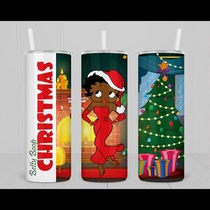 Betty Boop Christmas Tumbler